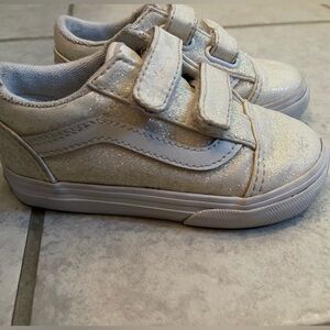 Vans glittery shoe toddler 7.5